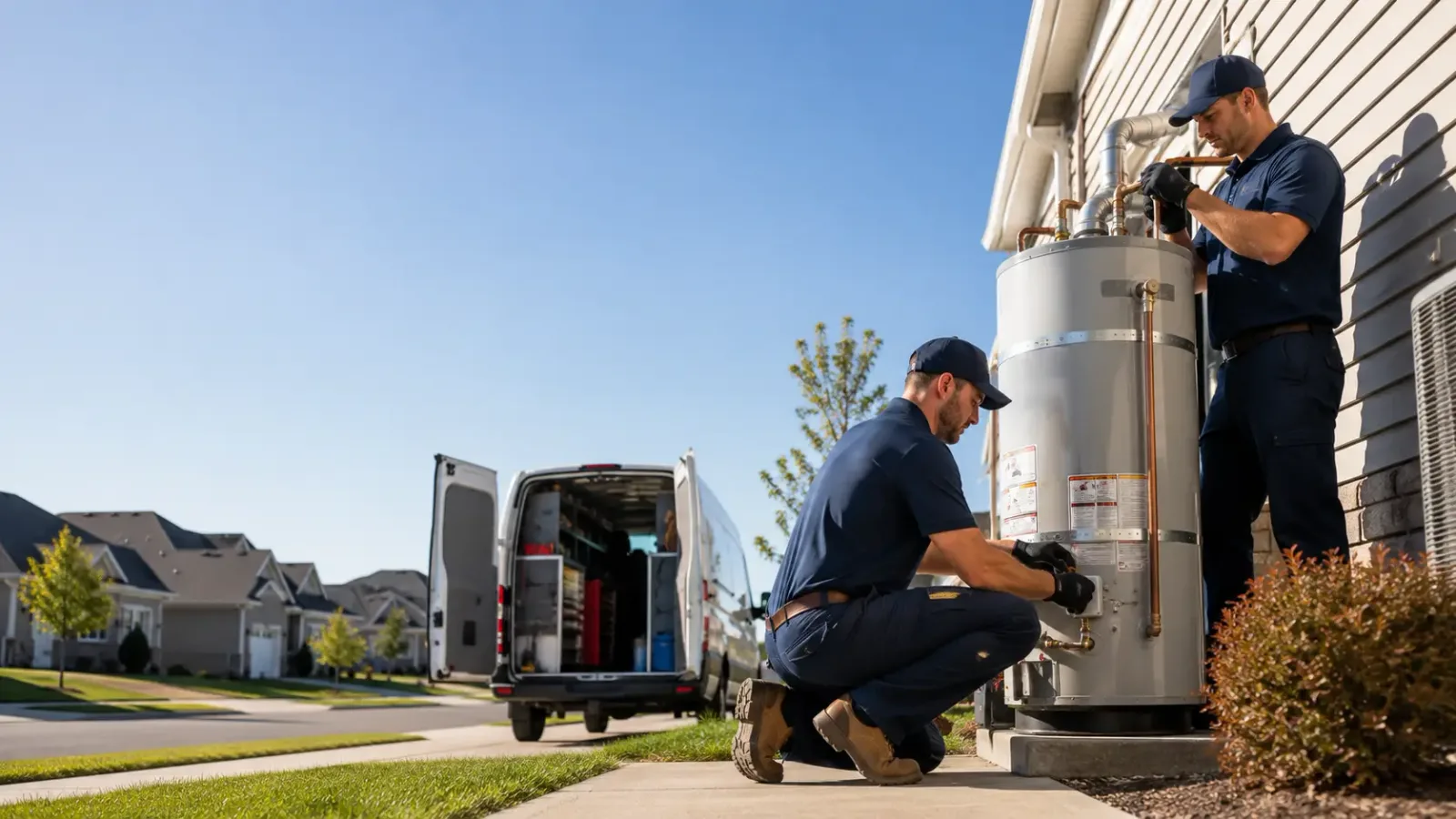 Water Heater Installation in Shock, WV